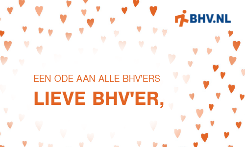 Een ode aan alle BHV'ers