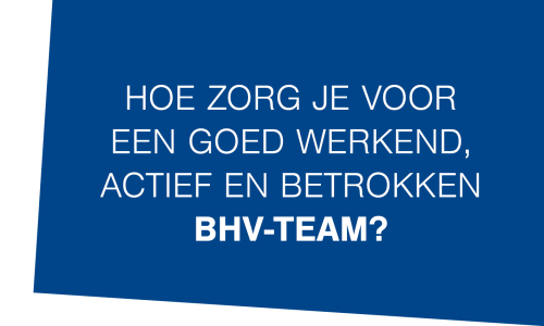 De werking van het BHV-team