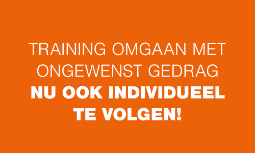 Nieuw! Cursus omgaan met agressie en ander ongewenst gedrag nu ook individueel te volgen