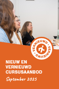 Nieuwe en vernieuwde cursussen  studiejaar 2025/2026