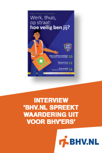 BHV.NL spreekt waardering uit voor BHV'ers