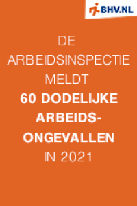 Arbeidsinspectie meldt 60 dodelijke arbeidsongevallen in 2021 