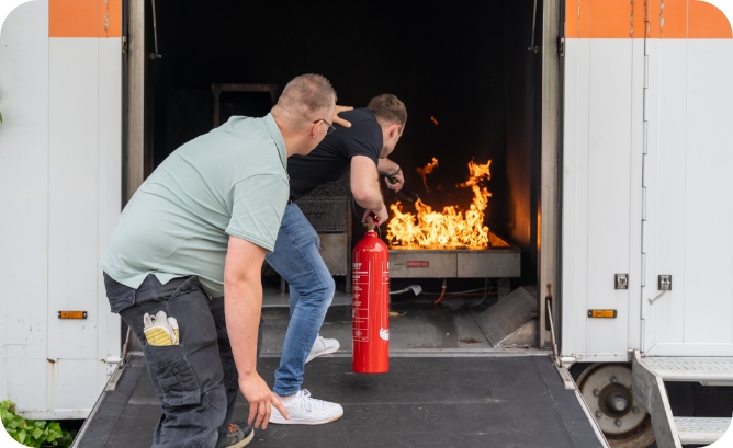 Blusmiddelen oefening